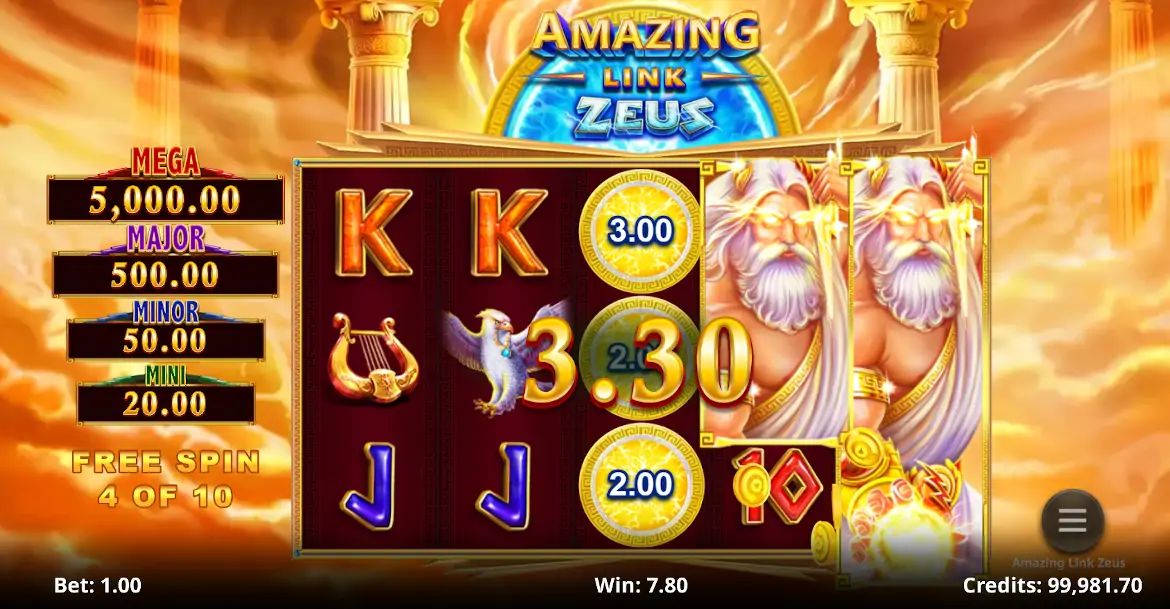 Zeus giri gratuiti